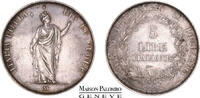 Italie 5 lires 1848 M Milan - Lombardie Superbe - AU 295,00 EUR  Excl. 18,00 EUR Verzending