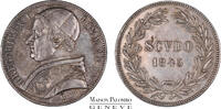 &Eacute;tats pontificaux Scudo 1845 R Rome vz+ 990,00 EUR  Excl. 18,00 EUR Verzending