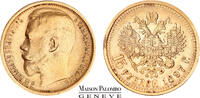 Russie 15 roubles 1897 АГ Saint-P&eacute;tersbourg - Nicolas II (1894-1917) vz 2650,00 EUR  Excl. 25,00 EUR Verzending