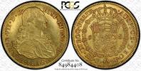Colombie 8 Escudos 8 Escudos 1812 P JF Popayán - PCGS MS 62 - Top Pop! -