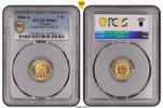 France 5 Francs 1864 A 5 Francs or 1864 A Paris - PCGS MS 63 PCGS MS 63 590,00 EUR  Excl. 18,00 EUR Verzending