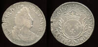 France 1/2 Ecu aux palmes Louis XIV (1643-1715) Paris mint -