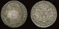 France 1/10 Ecu au bandeau Louis XIV (1643-1715) Metz mint -
