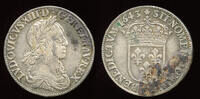 France 1/4 d'écu Louis XIII (1610-1643) Paris mint -