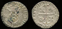 France Douzain aux 2 H Henry IV (1589-1610) Lyon mint -