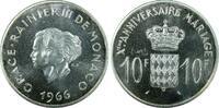Monaco 10 Francs Princesse Grace Kelly - Top Population! -