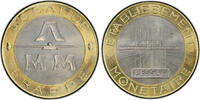 France (20 Francs) Mont Saint-Michel Essai de frappe -