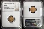 ITALIE 5 LIRE 1863 T BN VITTORIO EMANUELE II 1861-1878 - TURIN - NGC AU ... 550,00 EUR  Excl. 20,00 EUR Verzending