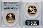 US Proof Gold Eagle 1/2 oz FS Flag Gold Eagles -