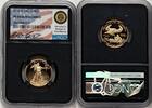 World Coins and Other 2014-W Proof Gold Eagle 1/4 oz Miles Standish Blk Core -