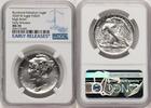 World Coins and Other 2020-W Palladium Eagle 1 oz Burnished ER Blue -