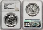 World Coins and Other 2020-W Palladium Eagle 1 oz Burnished Brown Label -