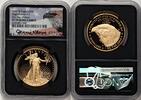 World Coins and Other 2021-W Type 2 Proof Gold Eagle 1 oz FDI Jennie Norris Blk Core -