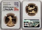 World Coins and Other 2019-W Proof Gold Eagle 1 oz Mike Castle -