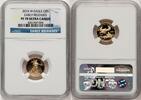 World Coins and Other 2015-W Proof Gold Eagle 1/10 oz ER Blue -