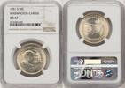 US 50C Washington-Carver Silver Commemorative -