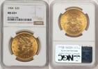 US $20 Liberty Plus 1904 Liberty Head $20 NGC MS65
