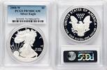 US Proof Silver Eagle 1 oz Blue Gradient Silver Eagles -