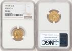 US $2 1/2 1911-D Indian $2.5 NGC MS61 6587,69 EUR  Excl. 38,65 EUR Verzending