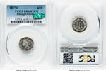 World Coins and Other 1887/6 1887/6 3CN CAC PCGS PR66 1520,24 EUR  Excl. 38,65 EUR Verzending