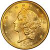 US Liberty Head $20 $20  Secure 1864 PCGS MS62
