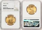 US $10 1915 Indian $10 NGC MS66 13948,39 EUR  Excl. 38,65 EUR Verzending