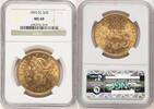 US $20 1893-CC Liberty Head $20 NGC MS60 10710,37 EUR  Excl. 38,65 EUR Verzending