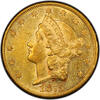 US Liberty Head $20 $20  Secure 1875-CC PCGS AU58
