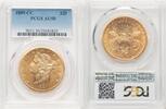 US $20 1889-CC Liberty Head $20 PCGS AU50 6587,69 EUR  Excl. 38,65 EUR Verzending