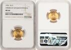 US $2 1/2 SESQUI 1926 Gold Commemorative NGC MS66 3761,94 EUR  Excl. 38,65 EUR Verzending