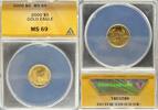 US G$5 Eagle 2000 Gold Eagles ANACS MS69 386,50 EUR  Excl. 38,65 EUR Verzending