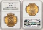 US $20 Plus 1898-S Liberty Head $20 NGC MS64