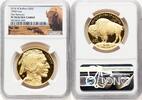 World Coins and Other 2018-W Proof Gold Buffalo 1 oz FR Bison Label -