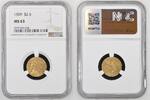 Goldm&uuml;nzen $2 1/2 1909 Indian $2.5 NGC MS63 1944,25 EUR  Excl. 38,88 EUR Verzending