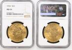 Goldm&uuml;nzen $20 Liberty 1904 Liberty Head $20 NGC MS65 4864,93 EUR  Excl. 38,88 EUR Verzending