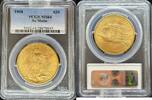 Goldm&uuml;nzen $20 St Gaudens 1908 NM St. Gaudens $20 PCGS MS64 4117,48 EUR  Excl. 38,88 EUR Verzending