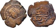 Arab Sasanian AE ARAB-SASANIAN: Anonymous, AE pashiz, RARE -