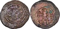Arab Sasanian AE ARAB-SASANIAN: Anonymous, ca. 690-710, AE pashiz -