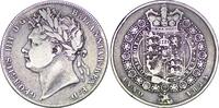 UK/ British 1/2 Crown United Kingdom. George IV (1820-1830). Silver 1/2 Crown 1823 -