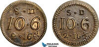 Great Britain & Ireland Monetary Weight for 1/2 Guinea -
