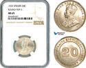Straits Settlements 20 Cents -