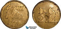 Great Britain & Ireland Monetary Weight for 1/2 Guinea -