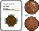 Straits Settlements 1 Cent -
