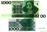 1000 gulden 1972 Spinoza 155-1 kwaliteit unc