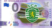 Portugal 0 Euro 0 Euro biljet Portugal 2022 - Sporting Estadio Jose Alvalade KLEUR -