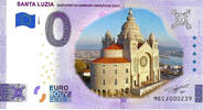 Portugal 0 Euro 0 Euro biljet Portugal 2022 - Santa Luzia KLEUR -