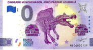 Portugal 0 Euro 0 Euro biljet Portugal 2022 - Dino Parque Lourinhã III -
