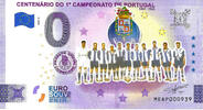 Portugal 0 Euro 0 Euro biljet Portugal 2022 - Centenario Campeonato FC Porto KLEUR -