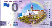 Portugal 0 Euro 0 Euro biljet Portugal 2022-3 - Cabo Sao Vicente KLEUR -