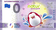 Portugal 0 Euro 0 Euro biljet Portugal 2021 - Naturwaterpark Vila Real KLEUR -